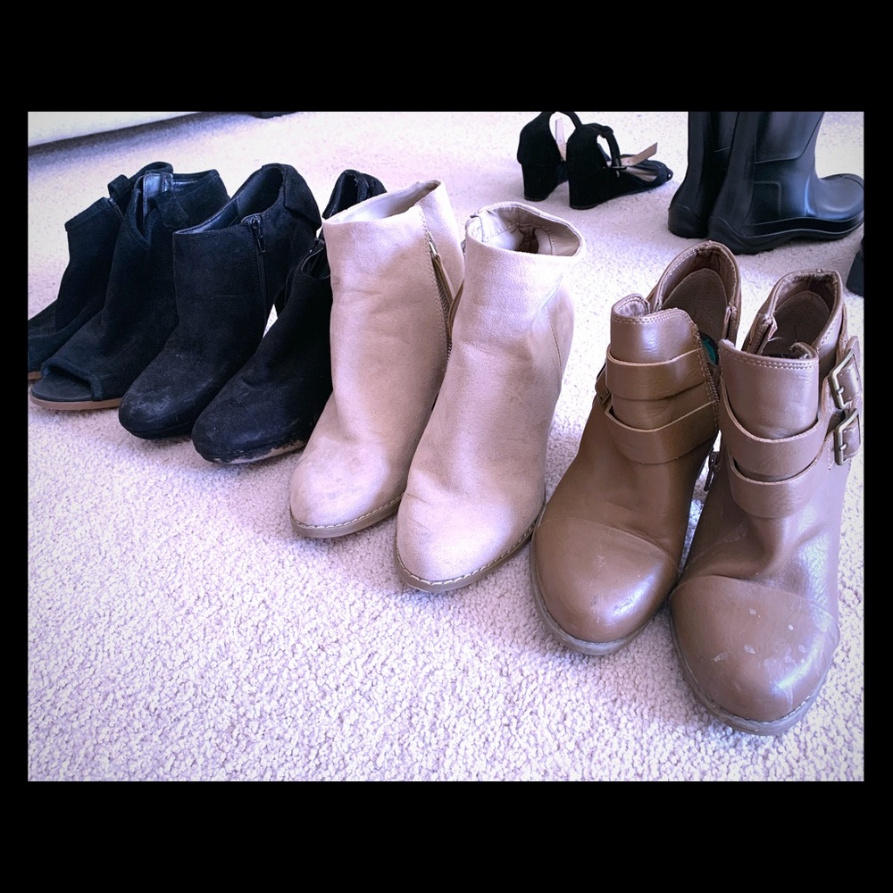 Multiple booties